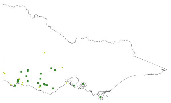 Lemna trisulca (distribution map)