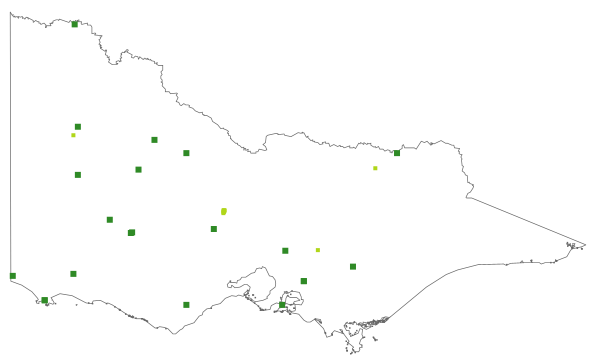 Bryum lanatum (distribution map)